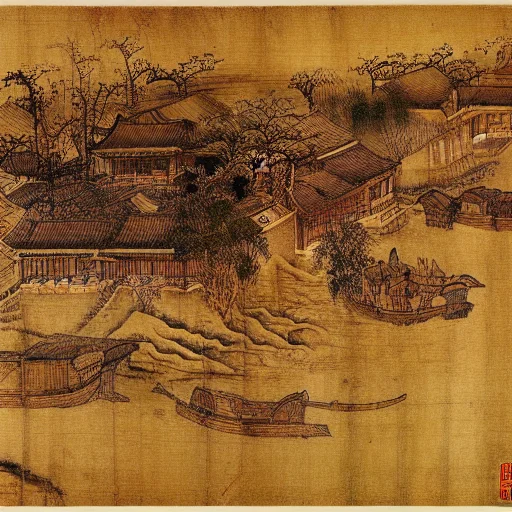 qingmingshanghe, <lora:qingmingshanghe>