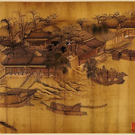 qingmingshanghe, <lora:qingmingshanghe>
