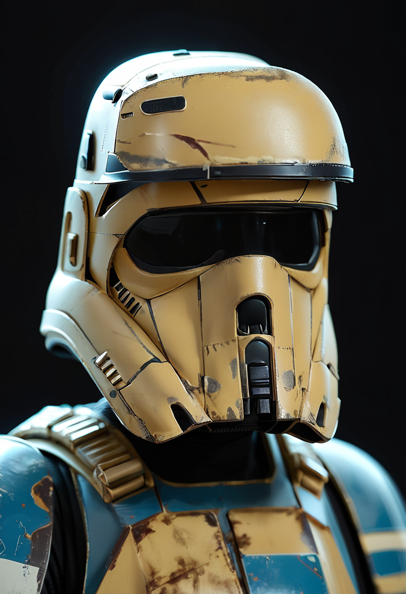<lora:shoretrooper-pxl:1> shoretrooper-pxl, shore trooper, portrait, black background,  simple background,, score_9, score_8_up, score_7_up, score_6_up, score_5_up, score_4_up