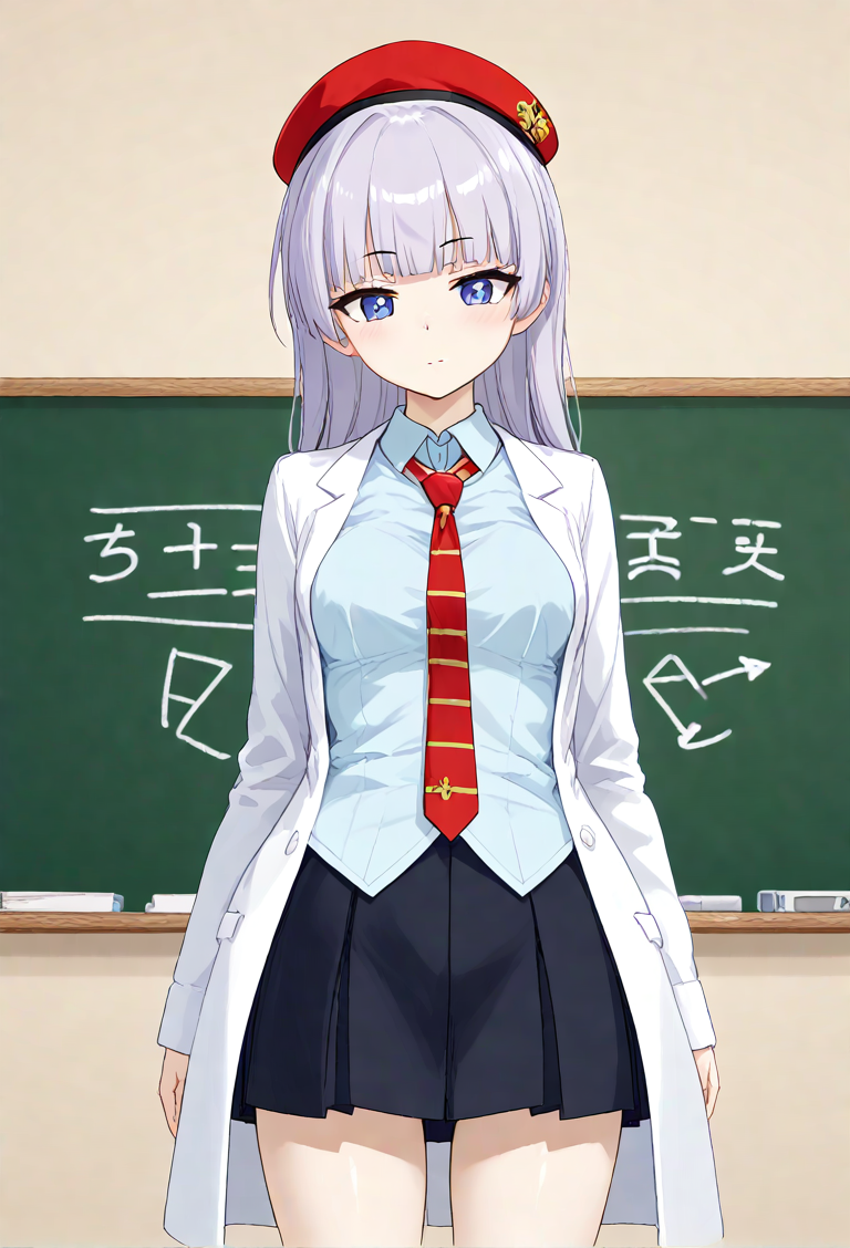 <lora:schnee_weissberg_XL_pony_v1:1>schnee weissberg, teacher, red headwear, beret,, BREAK score_9, score_8_up, score_7_up, BREAK  source_anime, best quality, masterpiece,uncensored, nsfw, <lora:Hyper-SDXL-4steps-lora:1>, zPDXL