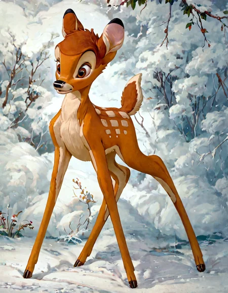 score_9, score_8_up, score_7_up, score_6_up,
<lora:Bambi:1> bambi, young, adult, no horns, deer, solo, ((Four legs,))