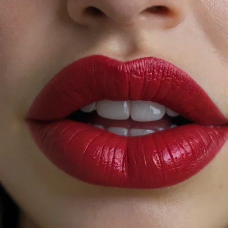 RAW photograph, 19yo, 1girl, (extreme lip close up, [seductive|sexual|erotic|kissable] lips:1.5), vibrant colours, pursed lips, red lipstick, (imperfect skin, realistic skin texture, freckles:0.25), perfect teeth, makeup, pale skin, hyper realistic, highres, masterpiece, 8k, cinematic lighting, photoshoot <lora:RMSDXL_Enhance:2> <lora:sd_xl_dpo_lora_v1:0.5>