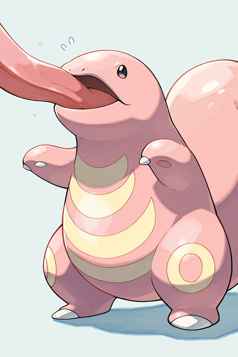 masterpiece, best quality, Lickitung, no humans, pokemon (creature), <lora:LickitungPokedexIXL:1.0>,