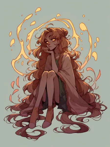 score_9, score_8_up, score_7_up, score_6_up, score_5_up, <lora:tamaytkaXLP:1> tamaytka, 1girl, long hair, full body, glow,