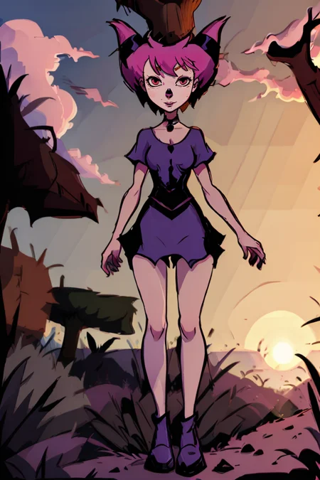 <lora:MLPBackground:0.9>, <lora:Moose Bay10:0.7>, <lora:JinxTT:0.95> jinxtt, 1girl, full body, outdoors, sunset, racoon friend,<lora:LCM_SD15:1.0>