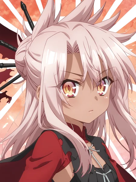 detailed background, shiny skin, rating safe, posing,
<lora:kuro.pony:1>,
kuro,
upper body,