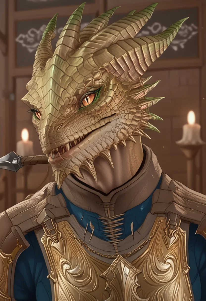 <lora:Xpray_-_Style:0.8> xpray (artist) BREAK, hetero, interspecies, (duo:1.2)
<lora:Exxvikyap_BG3-000001:1> exxvikyap, anthro dragonborn, gold_scales, large breast, armor, wielding spear, village, <lora:Pony_QualityV4.0:1.12> zPDXLxxx, zPDXLrl, zPDXL3, <lora:Bing-based_FurScale_Enhancer:0.6>