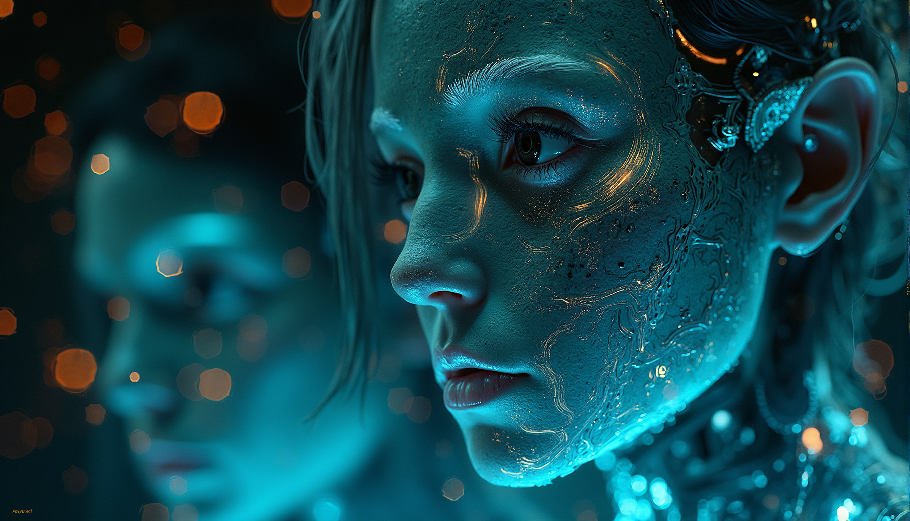 Yuri Shwedoff
woman (cyborg:1.35) by Tony Conrad ,Biopunk, , shallow depth of field, vignette, (Fiber optic light painting) (Fujicolor Superia X-TRA 400:) (Light tracing) (Dramatic lighting)