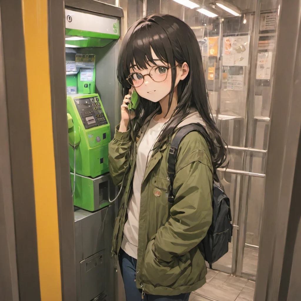 best quality, ultra-detailed, illustration, japanese girl, cute, (shy smile),
Japan, Payphone, scenery, phone, blurry, indoors, close-up, realistic, photo background, 
1girl, glasses, black hair, long hair, Field jacket, Cargo pants, boots, face palm, :o
<lora:Japan_Payphone_SDXL_V1:1>  <lora:offset_0.2:0.5>