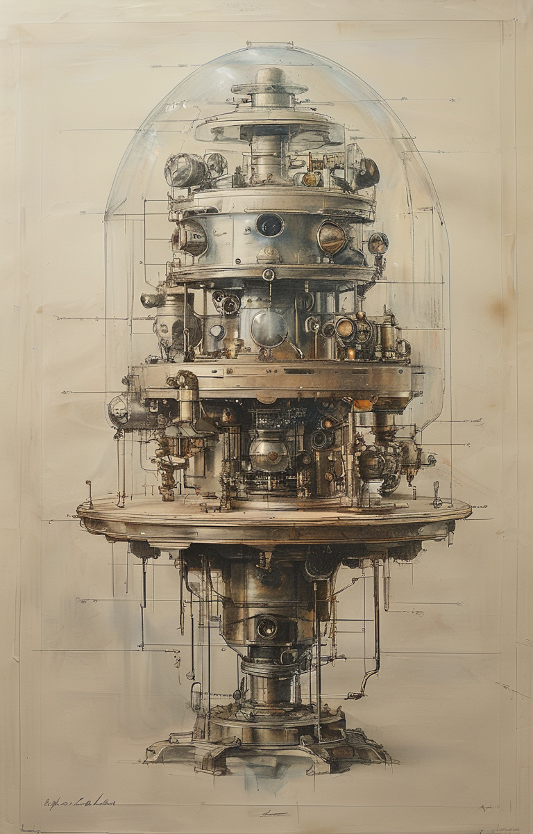 masterpiece,best quality,<lora:tbh249-sdxl:0.9>,illustration,Machine,drawings,