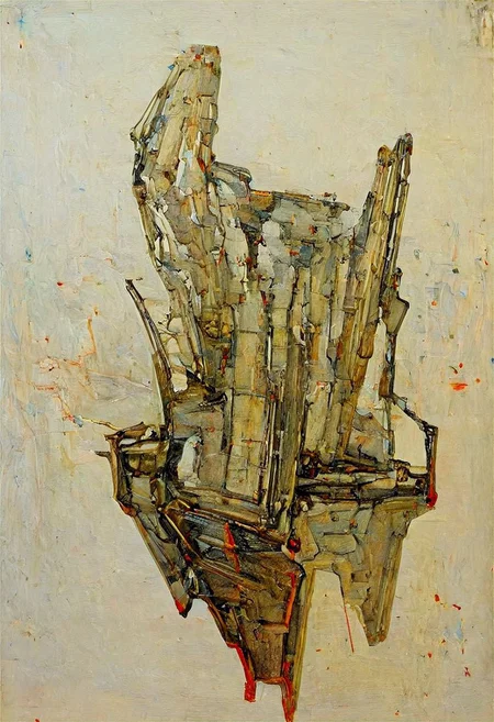 hyper realistic photograph of  a (complex architectural science fiction structure:1.4) by Bob Eggleton and Yoji Shinkawa, (glossy, ivory , masterful:1.4), medium full shot, poster art, bold lines, hyper detailed, expressive,  award winning,  dark limited color palette, high contrast, depth of field, (intricate details, masterpiece, best quality:1.4),
overexposure, looking at viewer, dynamic pose, wide angle view,
<lora:add-detail-xl:1> <lora:xl_more_art-full_v1:0.5>  <lora:NicolaSamori:0.5> in the style of nicola samori <lora:looking_at_viewer:2>