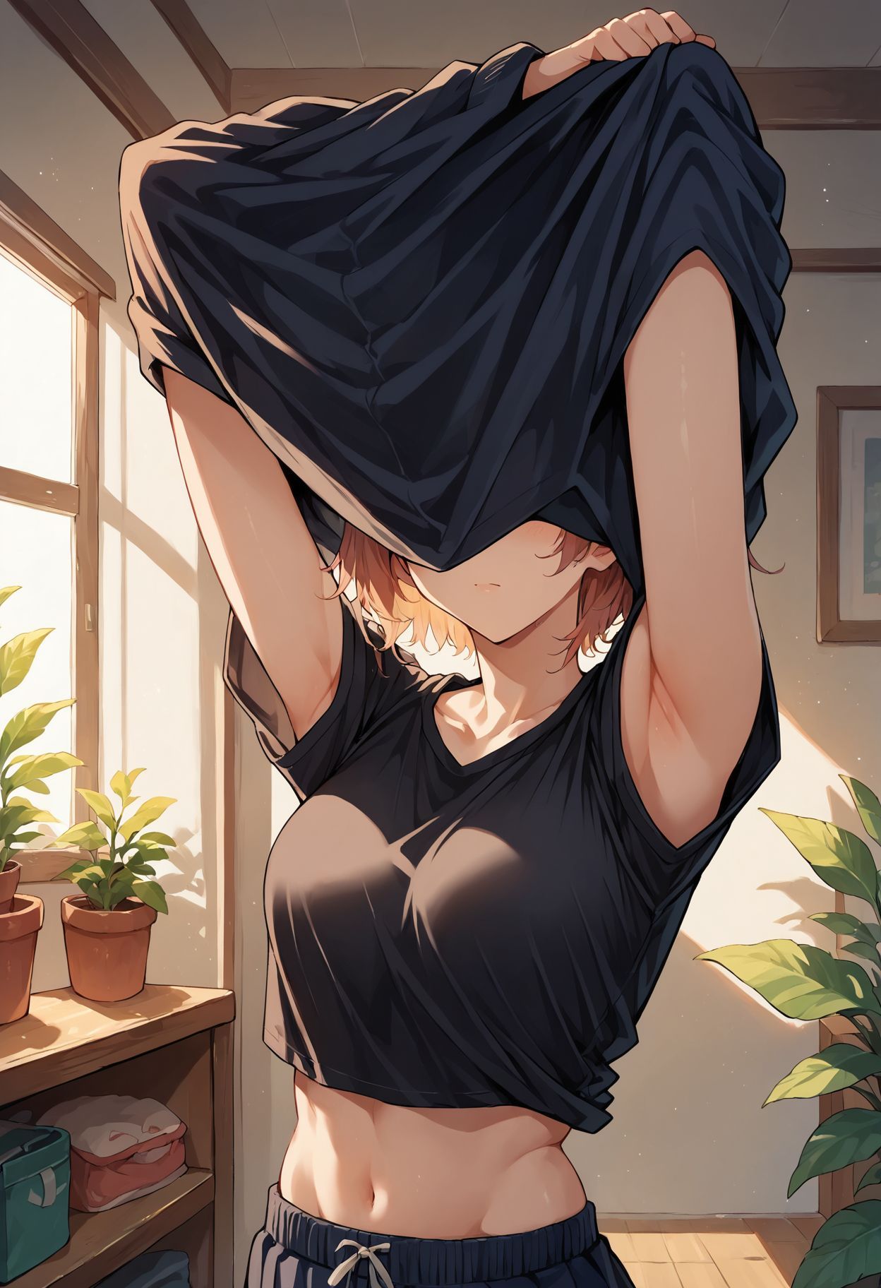 score_9, score_8_up, score_7_up
1girl, undressing shirt, black shirt, indoors
<lora:UndressingHead:1>