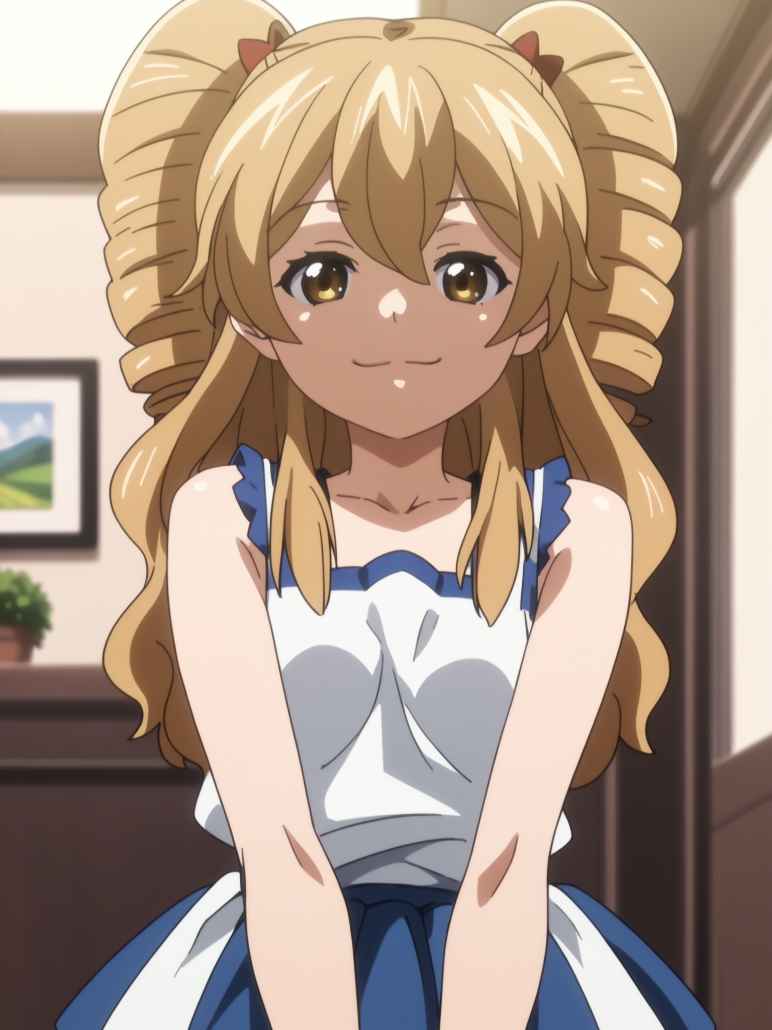 <lora:happy_tentacle-kyouleona-v0.1-000010:1>, ht_kyouleona , smile, , indoors, apartment cowboy shot, 1girl, (petite:1.2), solo focus, (looking at viewer:1.1), , (depth of field:0.6), (from below:0.8), <lora:Shed_The_Skin's StS_age_slider_v1_initial_release:-1.1>, score_9, score_8_up, score_7_up, score_6_up, score_5_up, score_4_up