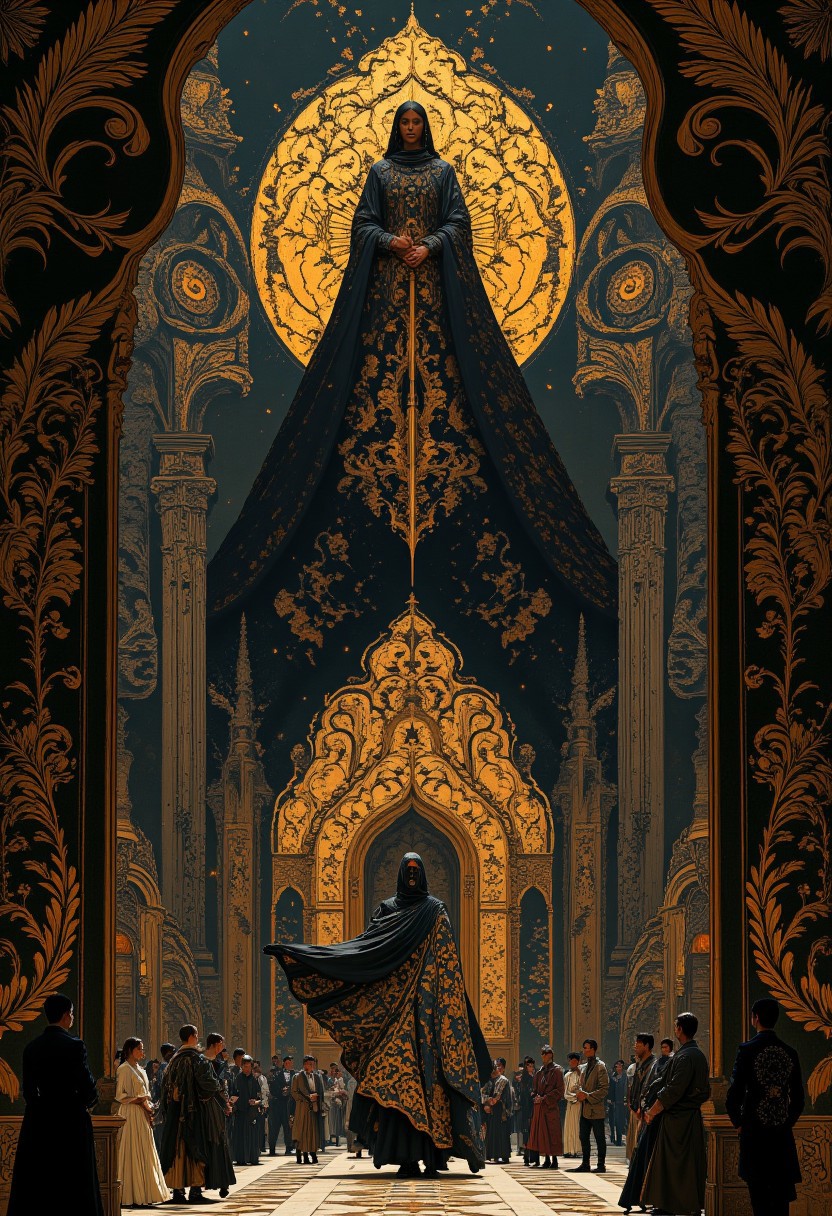 "Here you will revere her most gracious holiness."