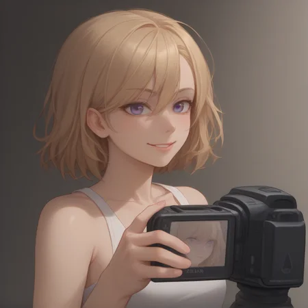 lora:video_camera:1>, score_9, score_8_up, score_7_up, best quality, masterpiece, source_anime,zPDXL2, BREAK
tailmon
1girl, solo blush, smile happy,
video camera, videocam in front <lora:video_camera:1>,, arm overhead pose, raising one arm overhead with a flirtatious smile, exuding elegance and allure