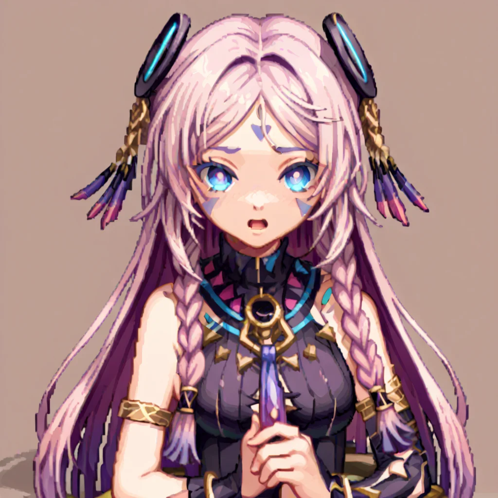 score_9, score_8_up, score_7_up, simple background, dnfstyle, pixel art,
1girl, citlali, braid, blue eyes, pink pupils, gradient hair, long hair, face mark
<lora:dnfstyleV4:1> <lora:citlali_pony_v1:1>