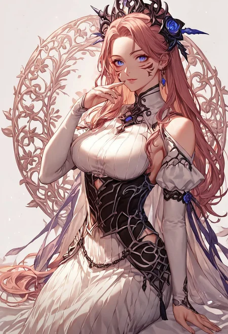 rinotuna, score_9_up, score_8_up, score_7_up, source_anime, extreamly detailed, beautiful detailed face, complex detailed background, 1girl, completely clothes, BREAK, Fantasy Art Deco