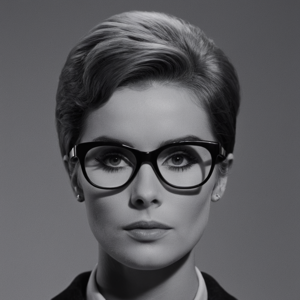 cinematic film still of  <lora:1960's style:1>
Closeup, In the 1960's a woman with a pair of glasses on her head,solo,looking at viewer,simple background,1boy,monochrome,greyscale,male focus,glasses,grey background,mask,portrait,realistic,domino mask ,realistic,realism, detailed, perfection,perfect,filmic,retro,vintage,classic,different haircut,different look,different style,1960's style , 1960 style, shallow depth of field, vignette, highly detailed, high budget, bokeh, cinemascope, moody, epic, gorgeous, film grain, grainy
