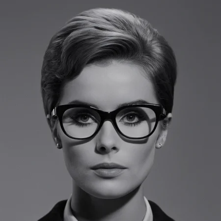 cinematic film still of <lora:1960's style:1>
Closeup, In the 1960's a woman with a pair of glasses on her head,solo,looking at viewer,simple background,1boy,monochrome,greyscale,male focus,glasses,grey background,mask,portrait,realistic,domino mask ,realistic,realism, detailed, perfection,perfect,filmic,retro,vintage,classic,different haircut,different look,different style,1960's style , 1960 style, shallow depth of field, vignette, highly detailed, high budget, bokeh, cinemascope, moody, epic, gorgeous, film grain, grainy
