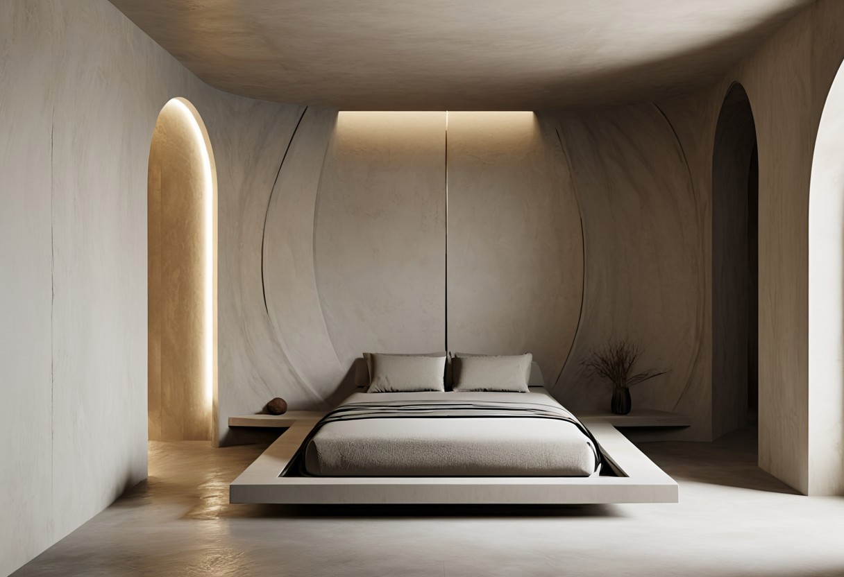 thanatos, (minimalism, wabi-sabi:1.5) interior, futurism, metal, simplicity, y2k