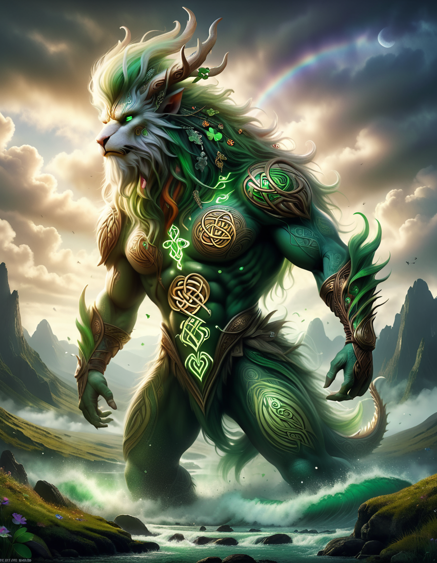 colorful realistic meahophontron of ral-cltc, mythical ral-cltc creature, mythical look, extrem-hd-ultra-shenanigans made out of ral-cltc <lora:ral-cltc:0.65>