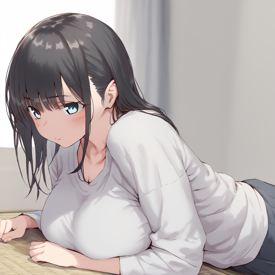 <lora:Artist_Style_jonsun_Request:1> jonsunstyle, large breasts, black hair