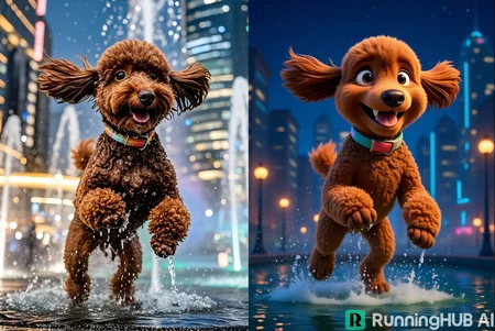 kontext一One-click to generate Disney style 迪斯尼风格