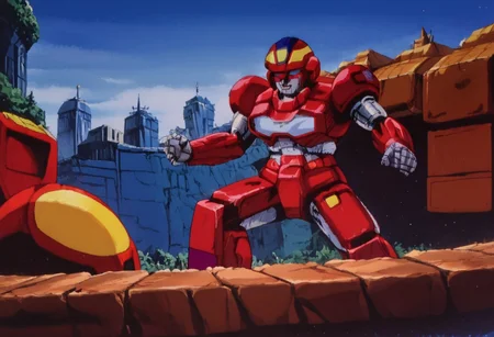 score_9, score_8_up, score_7_up, zPDXL, masterpiece, anime, <lora:sn0wStyle:1> <lora:HKHorrorXL:1> danzaiver, robot, solo, mecha,<lora:Danzaiver_Evil_Zone:1>city, outdoor, Transformers, animation Transforms into a Futuristic Space Fighter craft, <lora:Transformers 86 FT:1>