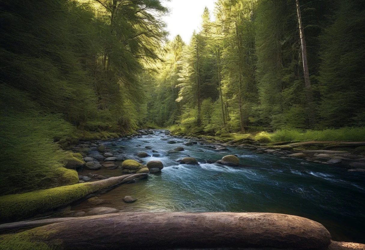 amazing photograph of gorgeous view, award winning, breathtaking, photo of the year, 4k, hyperrealistic, dramatic lighting <lora:Earth35_000010:0.4> <lora:Landscape_Unleashed:0.8>
"Nature's serene beauty: A tranquil river flowing through a dense forest, with the sun casting a warm glow on the scene."