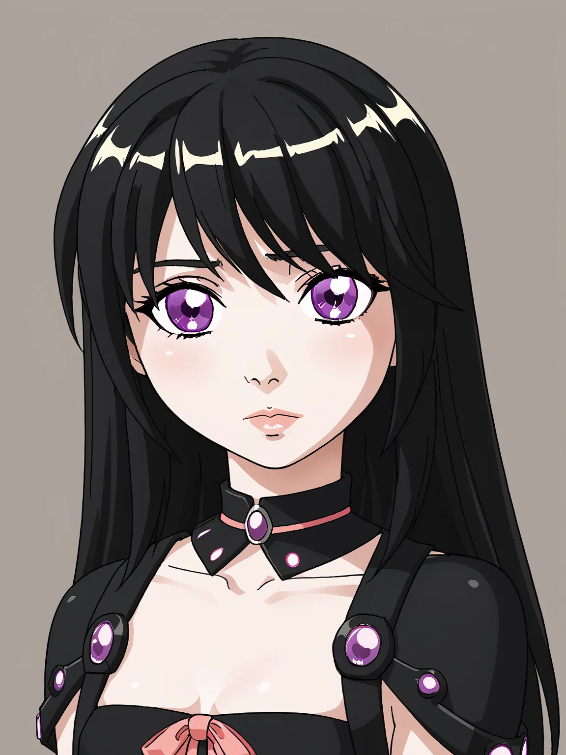 1girl, ariabri, black hair, purple eyes, face, head
score_7_up, solo <lora:Bri (ARIA):1>