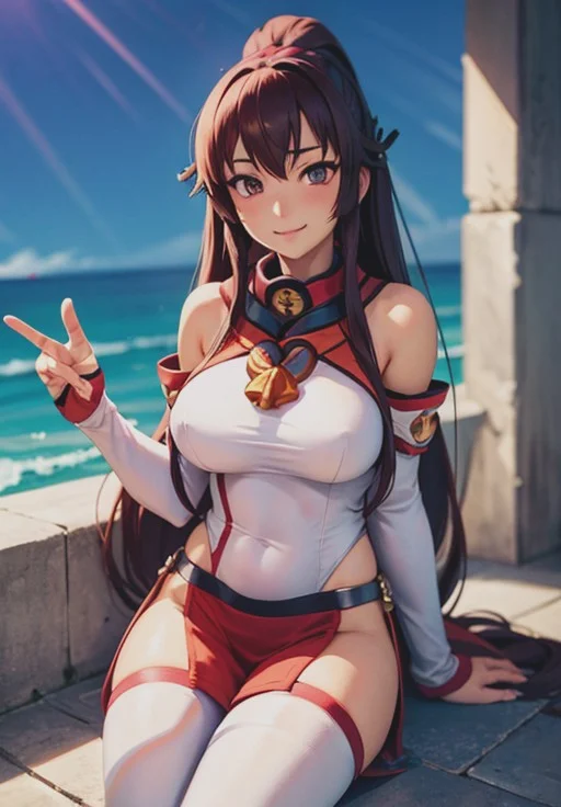 <lora:SuperBattleship_Yamato:0.8>, SuperBattleship_Yamato, smirk,, (gorgeous, beautiful, enchanting:1.3)