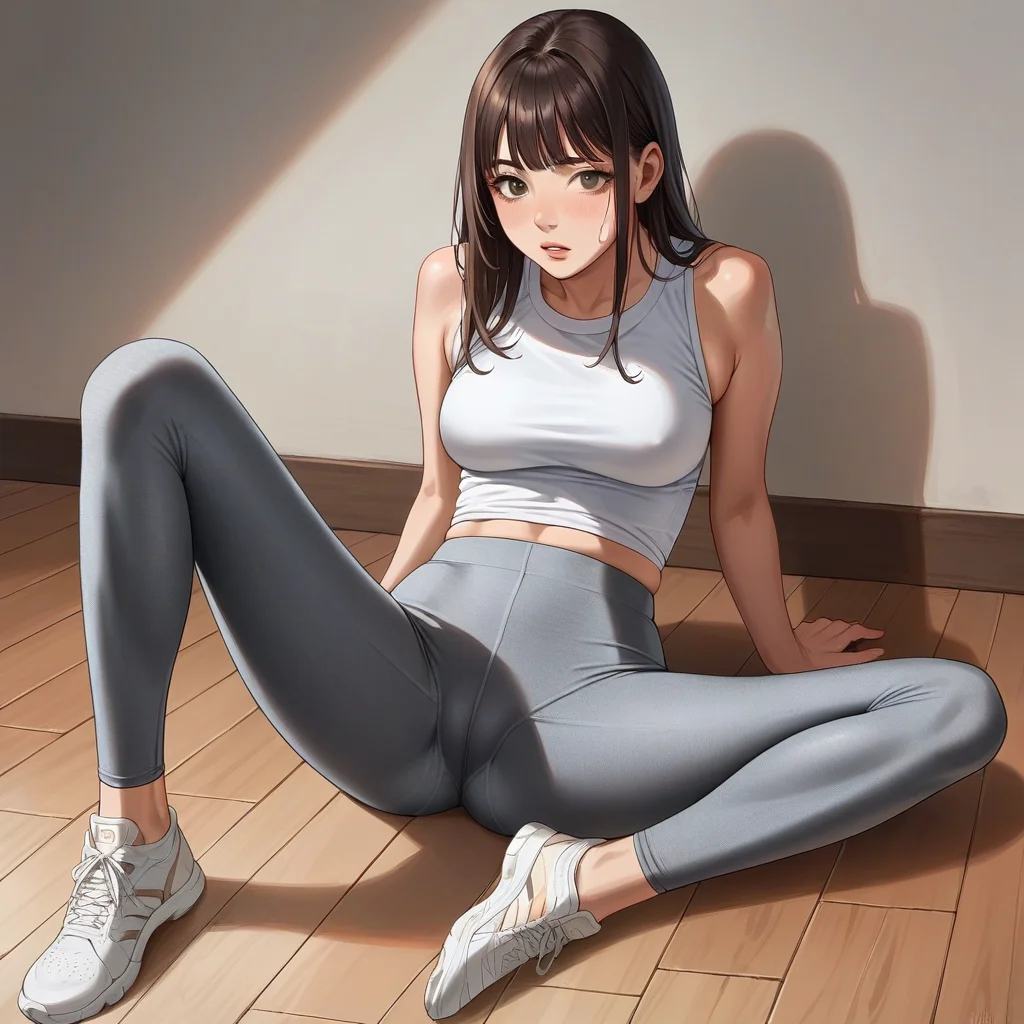 score_9, score_8_up, score_7_up, score_6_up, source_anime, BREAK <lora:leggings_v2.6-pony:1.0>
1girl,
grey leggings, textured leggings,
sitting, on floor, spread legs,