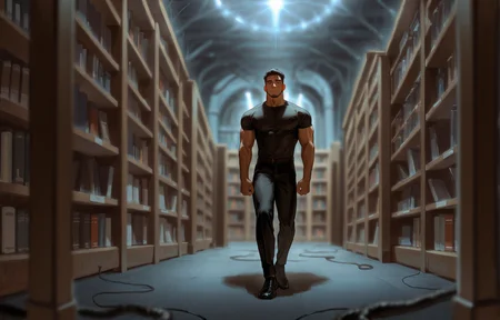 <lora:Random_style_lora_Illustrious:1>, ((rtxon, scenry, depth of field, wide shot, haunted library)), man, ,, masterpiece,best quality,amazing quality,very aesthetic,high resolution,ultra-detailed,absurdres,
solo, male focus, muscular male, muscular male, bara, mature, (very short hair, beard, bara, mature, facial hair, stubble), facial hair, bara, mature,
aixiwuganda_(20222192), very awa, masterpiece, best quality, absurdres, newest, perfect quality, detailed background, intricate details,
<lora:slider_Body Type_alpha1.0_rank4_noxattn_last:2><lora:style_Anime Summer Days 2 Style SDXL_LoRA_Pony Diffusion V6 XL:.6><lora:slider_cfg_scale_boost:.7><lora:Artist6p:.55> Artist6p, Artist04p,<lora:slider_il_brightness_slider_d1:-1><lora:slider_il_contrast_slider_d1:-1><lora:slider_DarkSlider1.2_alpha1.0_rank16_full_300steps:-.6>