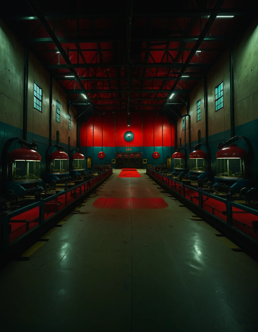 cinematic still poppyplaytimelora, production hall, horror (theme), long extremities . emotional, harmonious, vignette, 4k epic detailed, shot on kodak, 35mm photo, sharp focus, high budget, cinemascope, moody, epic, gorgeous, film grain, grainy, poppyplaytimelora, production hall, horror (theme), long extremities, intricate detail, cinematic, extremely detailed, beautiful, stunning composition, modern light, polished color, shiny glossy, highly saturated, strong complimentary colors, perfect balance, aesthetic, very inspirational, glowing, deep complex, rich vivid, real, thought, full background, spectacular, epic, exceptional