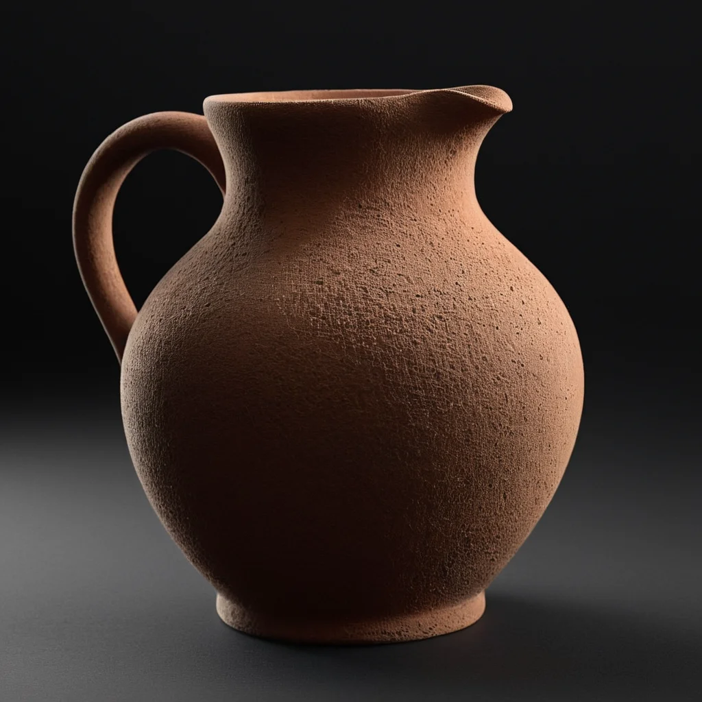 professional 3d model of <lora:Hyperrealism style v2:1> in Hyperrealism style,
An Unreal Engine image of a clay vase with a handle on a black background,simple background,food,cup,no humans,black background,realistic,food focus,still life , realistic, realism, photorealism, hyperrealism, hyperrealistic, realistic, sharp, detailed, cinematography style, film light style, movie still, professional photography, artistic, perfection, contrast, cinematic, filmic, high quality photo, 8k quality, colorful, photography style, 3D computer graphics, Blender, 3ds Max, Maya, Cinema 4D, ZBrush, AutoCAD, LightWave 3D, Adobe Dimension, virtual reality, 3d, different people, different characters, different models, detailed eyes, detailed nose, detailed ears, detailed environment, detailed body, detailed face, detailed nipples, detailed breasts, detailed feet, detailed hands, perfect, perfection, epic, awesome, Interactive, Cybernetics, different lighting, light, Video games, Film and television, Unreal, real-time 3D, Epic Games style, Unreal Engine style, octane render, highly detailed, volumetric, dramatic lighting