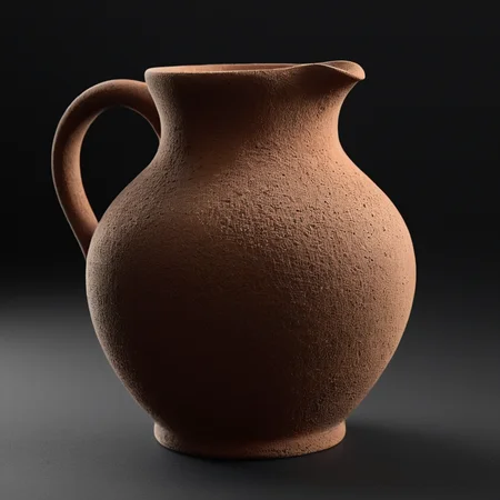 professional 3d model of <lora:Hyperrealism style v2:1> in Hyperrealism style,
An Unreal Engine image of a clay vase with a handle on a black background,simple background,food,cup,no humans,black background,realistic,food focus,still life , realistic, realism, photorealism, hyperrealism, hyperrealistic, realistic, sharp, detailed, cinematography style, film light style, movie still, professional photography, artistic, perfection, contrast, cinematic, filmic, high quality photo, 8k quality, colorful, photography style, 3D computer graphics, Blender, 3ds Max, Maya, Cinema 4D, ZBrush, AutoCAD, LightWave 3D, Adobe Dimension, virtual reality, 3d, different people, different characters, different models, detailed eyes, detailed nose, detailed ears, detailed environment, detailed body, detailed face, detailed nipples, detailed breasts, detailed feet, detailed hands, perfect, perfection, epic, awesome, Interactive, Cybernetics, different lighting, light, Video games, Film and television, Unreal, real-time 3D, Epic Games style, Unreal Engine style, octane render, highly detailed, volumetric, dramatic lighting