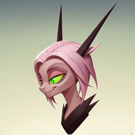 score_9,score_8_up,,score_7_up,masterpiece,high resolution,
namahcalah_v2,
, solo, 1girl, green eyes, gradient, colored sclera, gradient background, upper body, signature, smile, green sclera,
,shadow detail,natural light,backround detail,outside
, <lora:namah_calah-v2-9:0.8>,