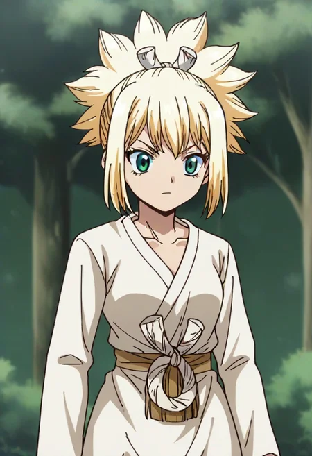 source_anime, cowboy shot <lora:KohakuDrSton3:0.9> kohaku, blond,,