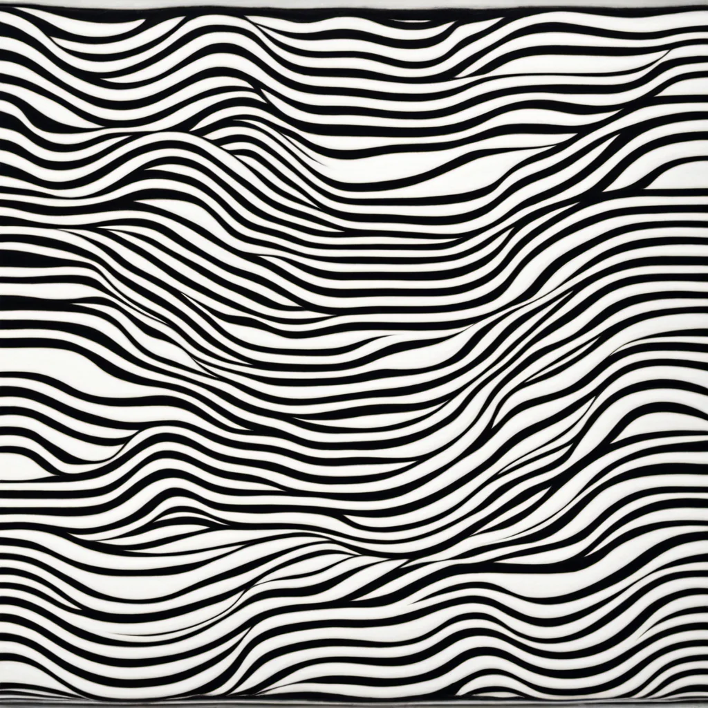 stripes Le Parc a cross with a black and white design abstraccion geometrica, stripes, lineas, patterns, black and white <lora:LeParc_AI_LoRA_XL_v2.0:1>