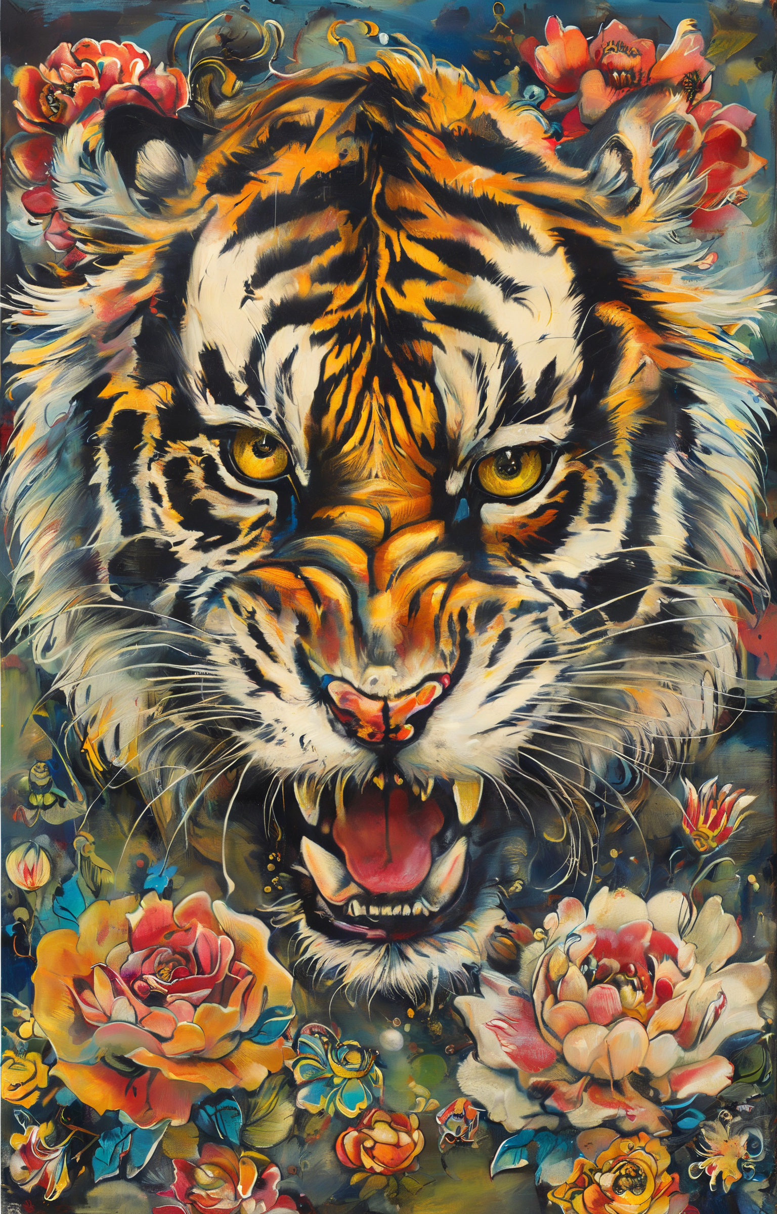 masterpiece,best quality,<lora:tbh271-sdxl:0.9>,illustration,style of Ed Hardy portrait of noble man