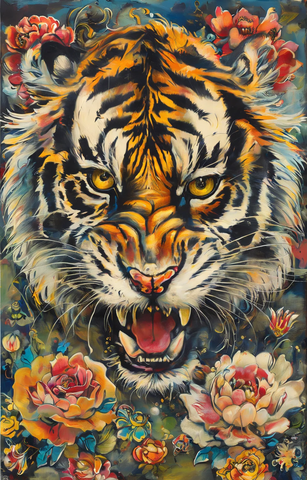 masterpiece,best quality,<lora:tbh271-sdxl:0.9>,illustration,style of Ed Hardy portrait of noble man