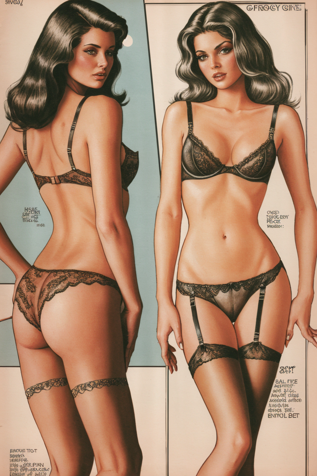 drawing lingerie ad fredricks79 <lora:fredricks79-v1.0-000002:1>