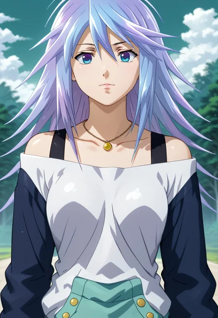 score_9, score_8_up, score_7_up, score_6_up,<lora:Mizore_Shirayuki_v2_Rosario__Vampire_SFWNSFW_PONY_XL_by_UOC:1>, Mizore Shirayuki, MizoreShirayuki, mouth hold, yukionna, yuki_onna, 1girl, solo,