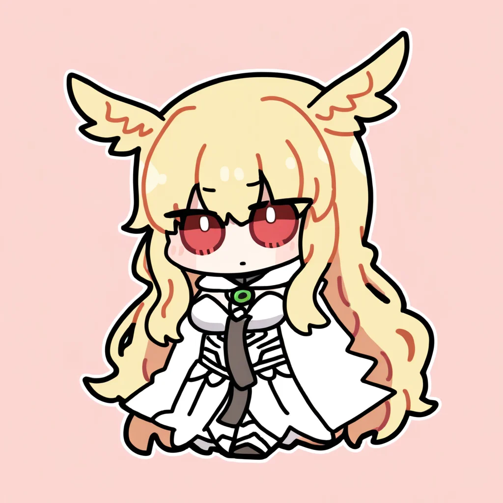 chibi,solo,1girl,valkyrie \(fate\),fate/grand order,blonde hair,head wings,red eyes,wings,breasts,long hair,large breasts,sidelocks,medium breasts,very long hair
<lora:Oldstore_noob_4:1>,
