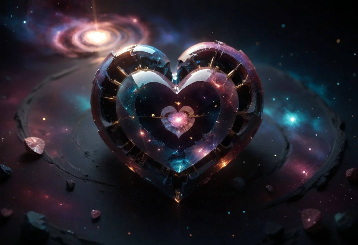 score_9, score_8_up, score_7_up, (solo), CrstHeart, heart with galaxy in the center of heart,
break,
(masterpiece), (amazing artwork), (8KHD),
