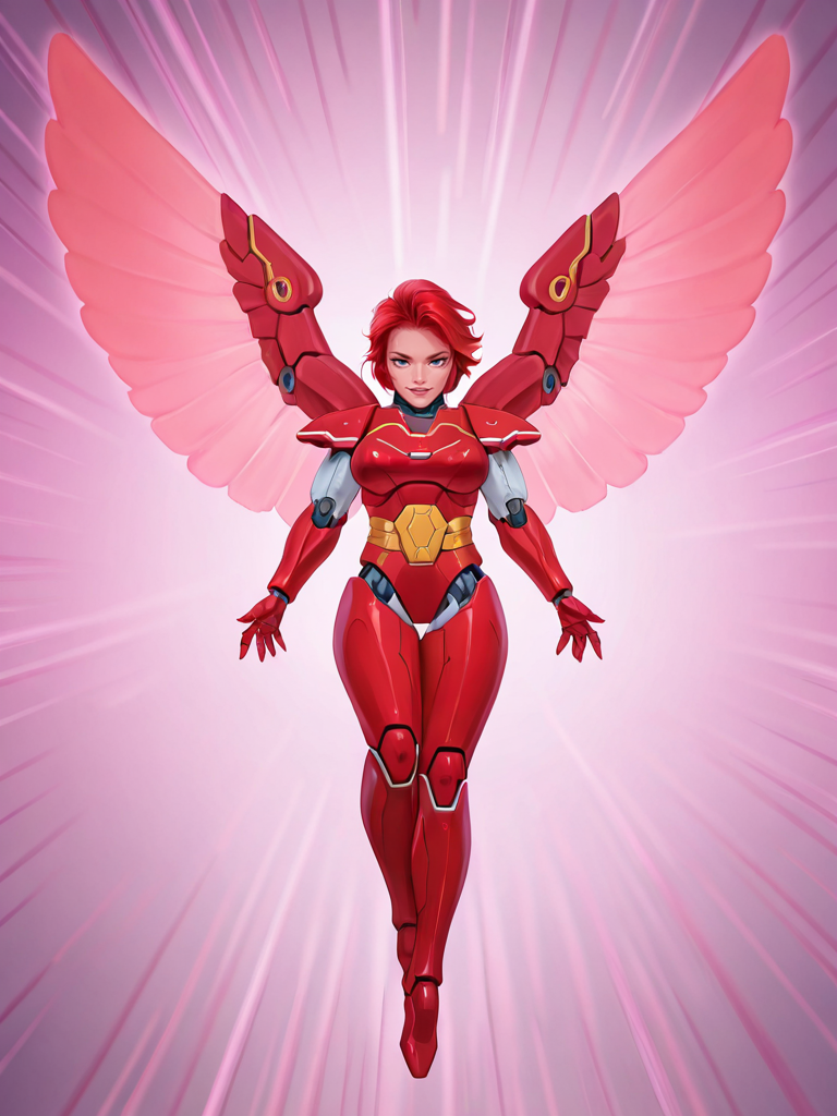 biomechanical cyberpunk <lora:Rino99Quiron_Style_ilus:1> ,  Rino99Quiron, 1girl angel from hell, wings of fire, made of translucent ghost (red:2), dynamic posture (leaping towards the viewer), sinister look in her eyes, scary, demonic, trippy visuals, bright energy flows throughout her aura,, full body portrait, ultra-realism, chaotic background, hyper-detailed, intricate, infinite ultra-resolution image quality and render, raytracing, subsurface scattering, soft glow, light rays, award winning photography, cinematic film, UHD, HDR, bokeh., A place with a very vast nature with big trees and lots of vegetation,  from above, full body,  , (dynamic pose:1.2),   , 
1980s synthwave gold building,  . cybernetics, human-machine fusion, dystopian, organic meets artificial, dark, intricate, highly detailed
