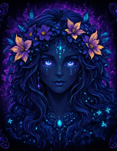 novuschroma80 style new age music blacklight art <lora:novuschroma80 style:1>