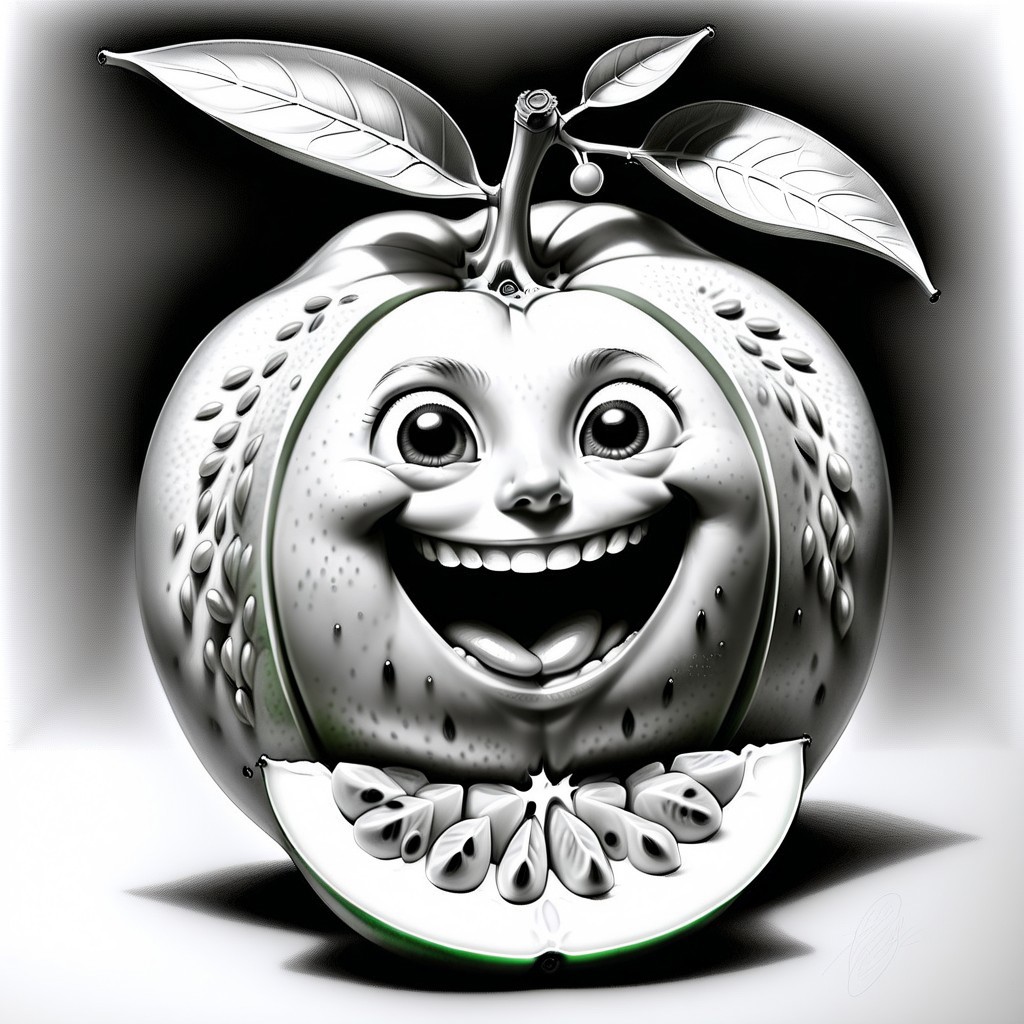 a happy Starfruit , full body made out of Jed-Pen  ,   <lora:PencilDrawingStyle:0.7>