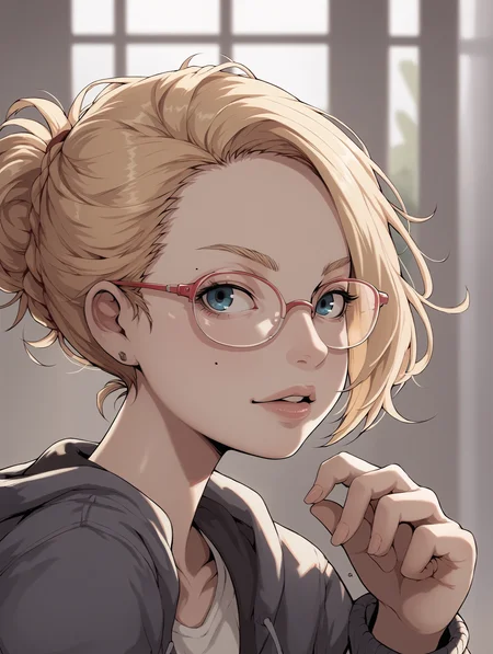 score_9,score_8,score_7,score_6,1girl,looking at viewer,blonde,<lora:inaPonyXL01_100e_8x1:1>,