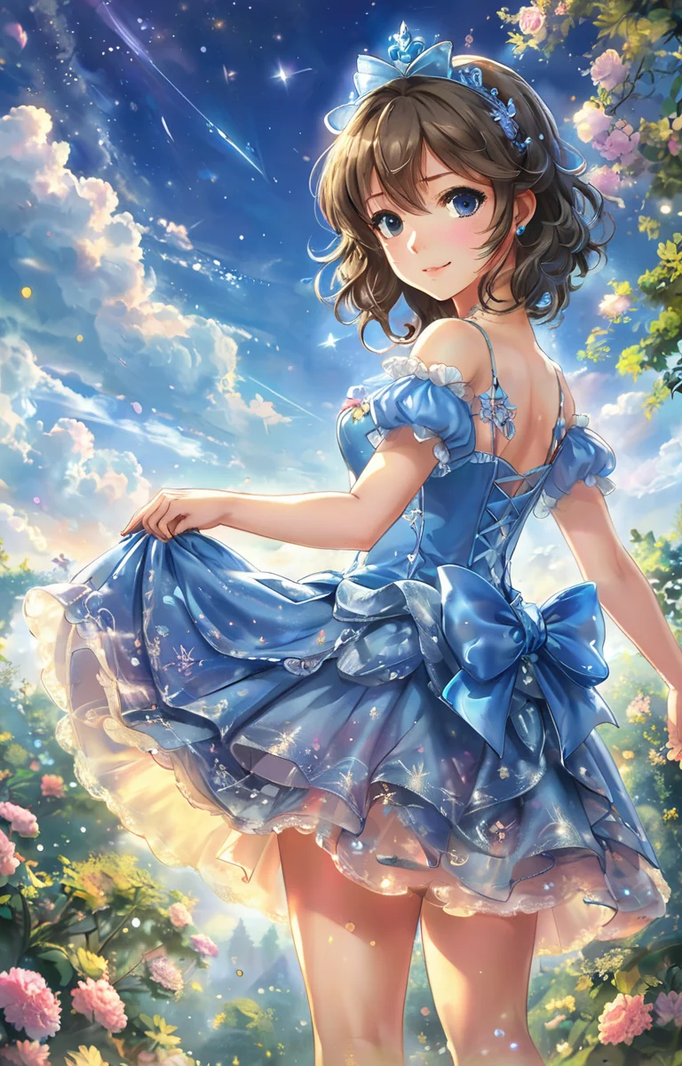 masterpiece,best quality,<lora:tbh334-sdxl:0.6>,illustration,style of Anato Finnstark portrait of idolmaster cinderella girls,